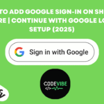 How to Add Google Sign-In (Continue with Google) on Shopify Store [2025 Guide]